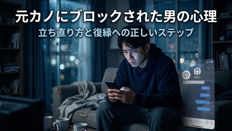 元カノにブロックされた男性心理5選！復縁を叶えた人がやった正しい行動とは？ 